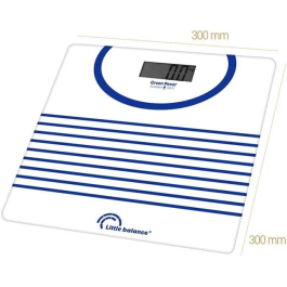 Little Balance Báscula personal 8655 - 180 kg / 100 g, USB reparable, diseño Mariniere Precio: 31.89000012. SKU: B1H9RK66EY