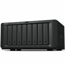 Synology DS1821+ NAS - Servidor de Almacenamiento 8 Bahías, Ryzen V1500B, 4GB DDR4, Escalable hasta 108TB