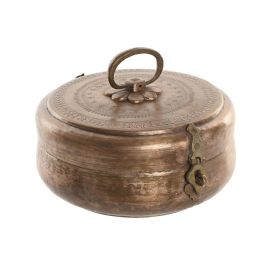 Caja-Joyero Home ESPRIT Cobre Latón 25 x 25 x 10 cm Precio: 76.4999994. SKU: B19MDYV35C