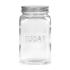 Inde Tarro Vidrio T/Metal 1300 ml 10x10x18 cm 3-Surt La Mediterrane