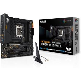 ASUS TUF GAMING B660M-PLUS WiFi Placa Base Micro ATX Intel B660 LGA 1700 DDR5 Wi-Fi 6 90MB1AZ0-M0EAY0