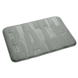 Alfombra de baño Versa Bath Gris Algodón (40 x 60 cm) Precio: 7.49999987. SKU: S3410341