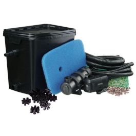 Ubbink FiltraPure 4000 Kit de filtración para estanques de hasta 4000L - Filtrado Mecánico, Biológico, UV-C con Bomba 1600L/h y Filtro UV 9W