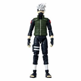 Bandai Figura de Acción Coleccionable Anime Heroes Naruto Shippuden Kakashi Hatake Cuarta Gran Guerra Ninja 17 cm con manos extra