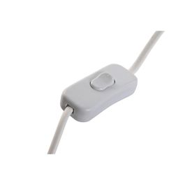 DKD Home Decor Lámpara de Sobremesa Estilo Indio Acabado Craquelado Cristal Verde Menta Azul Celeste E14 17x44x17 cm Pack de 2 Unidades