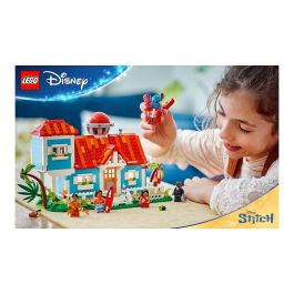 LEGO 43268 Casa de playa de Disney Lilo & Stitch para niños y fans