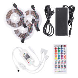 CA Tira LED RGB Blister 108W 4.500Lm 450 LEDs 15 metros con Transformador, Controlador y Mando a Distancia IP20 CA-KITRGB-15M Precio: 36.68999994. SKU: B17SAZVWET