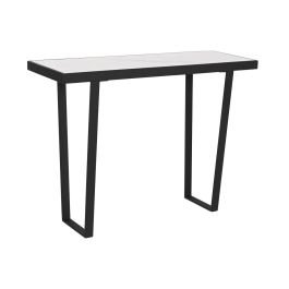 Consola Home ESPRIT Blanco Negro Metal 100 x 35 x 75 cm Precio: 133.68999963. SKU: B1A5NZ3SJT