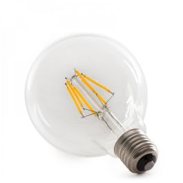 Bombilla LED E27 6W 432Lm 2000ºK Filamento G95 40.000H [HO-LF-G95-E27-6W-WW]