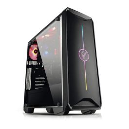 Phoenix technologies Caja De Ordenador Atx Gaming Phoenix con LED RGB y 3 Ventiladores
