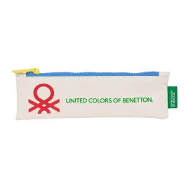 Estuche Escolar Benetton Topitos Blanco (20 x 6 x 1 cm) Precio: 2.50000036. SKU: S4308005