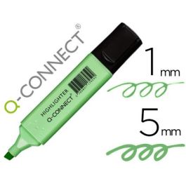 Rotulador Q-Connect Fluorescente Pastel Verde Punta Biselada 10 unidades Precio: 7.865000254099999. SKU: B1D8NL9XNV