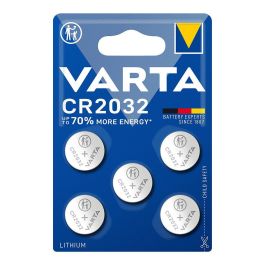 Varta CR2032 Pila Botón Litio 3V Ø20.0 x 3.2 mm Blister 5 uds Precio: 5.50000055. SKU: S7904550