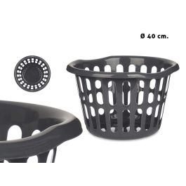 Cesto Redondo 40Cm Diam Calado Antracita Kipit (18 Unidades) Precio: 53.58999976. SKU: B17H4J5SRH