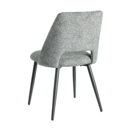 Silla Jaspeado Verde Tejido-Metal 50 X 57 X 81 cm