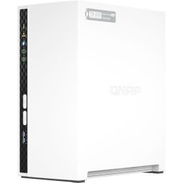 QNAP TS-233 Servidor NAS Mini Tower Barebone Blanco