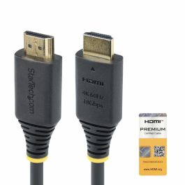 Cable USB Startech HDMI2-CABLE-4K60-3M Negro 3 m Cable USB Startech HDMI2-CABLE-4K60-3M Negro 3 m