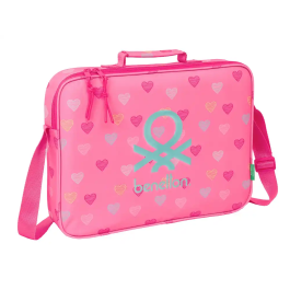 Safta Cartera Escolar Extraescolares Benetton Heart 280x380x60 mm Precio: 24.89000008. SKU: B1FGTNZDD4