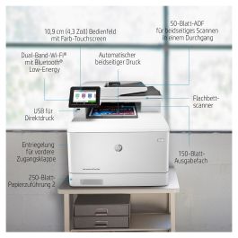 HP LaserJet Pro MFP M479dw Impresora Multifunción Láser Color Inalámbrica Dúplex