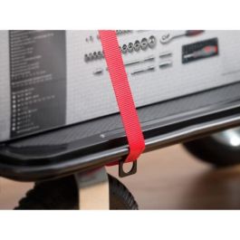 Meister Carro Plataforma Plegable Camión 300 kg, Ruedas Neumáticas Giratorias y Freno, Plataforma Antideslizante, Carga Segura