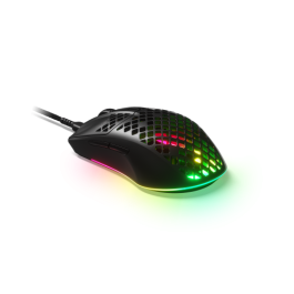 SteelSeries Aerox 3 Ratón Mano Derecha USB Tipo C Óptico 8500 DPI Negro 62611