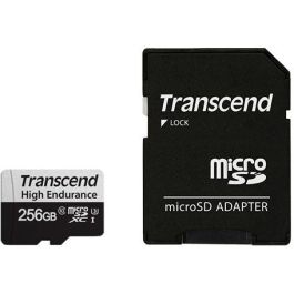 CARD microSD Card 256GB Transcend SDXC USD350V w/adapter
