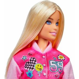 Mattel Barbie Muñeca Hrg84 Estudiante con Mochila, Portátil y Accesorios de Clase para Niños +3 Años