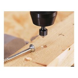 Wolfcraft 2504000 Juego de Avellanadores WS 3 Piezas, Vástago Redondo, ø6/12/16 mm para Tornillos Cabeza Avellanada ø3-8 mm