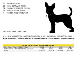 Collar para perros XXS/XS minnie talla XXS-XS Collar para perros XXS/XS minnie talla XXS-XS