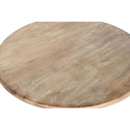 DKD Home Decor Mesa de Comedor Redonda Estilo Alpino, Madera de Mango Marrón, Diámetro 150 cm x Alto 78,7 cm, Desmontable DKD Home Decor Mesa de Comedor Redonda Estilo Alpino, Madera de Mango Marrón, Diámetro 150 cm x Alto 78,7 cm, Desmontable