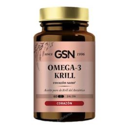 GSN Omega 3 Krill 1000 mg con EPA y DHA para Función Cardiovascular 60 Perlas Precio: 28.7899997. SKU: B1CWJXJPBN