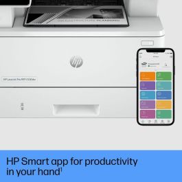 HP LaserJet Pro 4102dw Multifunci3n L1ser Monocromo WiFi/ Daplex/ ADF/ Blanca