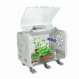 Clementoni CLE8005125528189 Mi Invernadero de Alta Tecnología con 3 Formas de Cultivo y Sensores para Control de Luz, Temperatura y Humedad