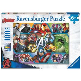 RAVENSBURGER Puzzle Marvel XXL 100 piezas 49x36cm para +6 años Precio: 12.94999959. SKU: B1HCM3HB3P
