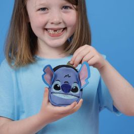 Disney Llavero Mini Mochila Stitch 3D con Cierre Cremallera