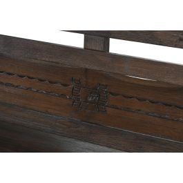 DKD Home Decor Banco Item Home Benches 2c24 Teca Maciza Marrón Oscuro Tallado 196 cm Ancho x 60 cm Fondo x 82 cm Alto DKD Home Decor Banco Item Home Benches 2c24 Teca Maciza Marrón Oscuro Tallado 196 cm Ancho x 60 cm Fondo x 82 cm Alto