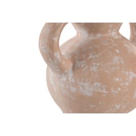DKD Home Decor Jarrón Terracota Marron Claro Asa 17 x 31 x 24 cm