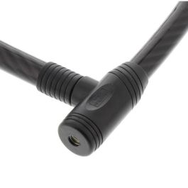 Burg Wachter 570 120 Candado para Bicicleta de Llave, Acero 25mm con Funda PVC