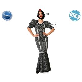 Disfraz Madrileña Chulapa Negro Mujer Adulto M-L Disfraz Madrileña Chulapa Negro Mujer Adulto M-L