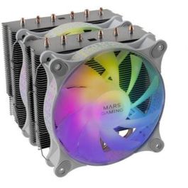 Mars Gaming MCPU-XTW/MCPUXTW Ventilador Disipador ARGB Doble Torre 300W Multisocket Blanco 12cm