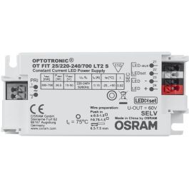 OSRAM OT FIT 25/220…240/700 LT2 S Driver CC 300-700mA 15-50V