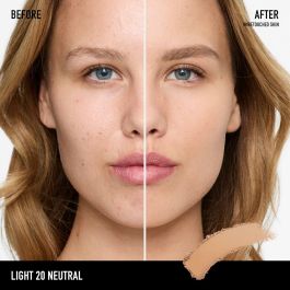 Bare Minerals BAREPRO 24HR base de maquillaje en polvo #20-neutral - 8 gr, cobertura total, acabado mate, resistente a transferencia