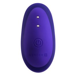 Plug Anal Gender X ANYBODY'S Morado (8,9 cm)