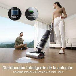 Dreame DRE6976233677347 Aspiradora en seco y húmedo H14 Pro con Diseño 180°, Limpieza cepillo 60°C, Secado 5 min y 18 kPa