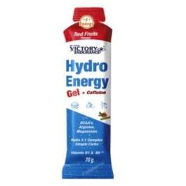 Victory Endurance Hydro Energy Gel de Frutos Rojos 24 Unidades para Ejercicio Físico con BCAA's, Magnesio y Cafeína Precio: 51.79000013. SKU: S6462316