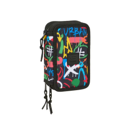 Safta Plumier Escolar Triple Cremallera 37 Piezas Graffiti 195x125x55 mm Precio: 24.2726. SKU: B1273GQAZ4