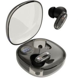 Mars Gaming MHIB2 Auriculares Bluetooth In-ear con Estuche de Carga LED, Autonomía 24h, Bluetooth 5.4, Drivers 10mm, Negros