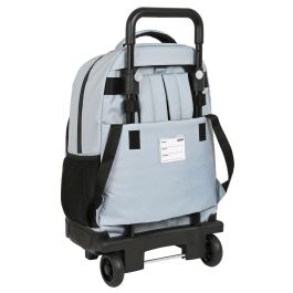 Mochila Escolar con Ruedas F.C. Barcelona Gris (33 x 45 x 22 cm) Mochila Escolar con Ruedas F.C. Barcelona Gris (33 x 45 x 22 cm)