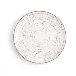 Ariane Plato Llano Tornado White Porcelana 21 cm Profesional Reforzado Alta Resistencia Alúmina Pack 12 Unidades Microondas Lavavajillas