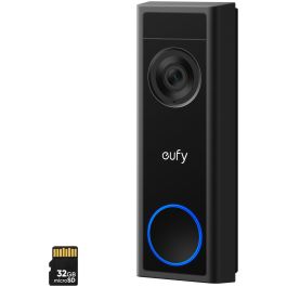 Eufy Videoportero Inteligente C31 con Cámara Wi-Fi, Compatible con Alexa y Google Assistant, Negro Precio: 177.1077. SKU: B16NPVY958